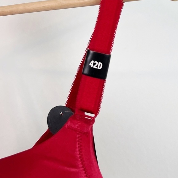 NWT Torrid Longline Xo Push Up Bra - Shine Red With 360° Back Smoothing™ - Picture 7 of 10